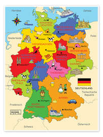 German states for children (German)
