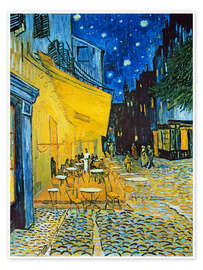 Terrace of a Café at Night (Place du Forum)