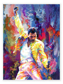 Freddie Mercury Pop Art Portrait